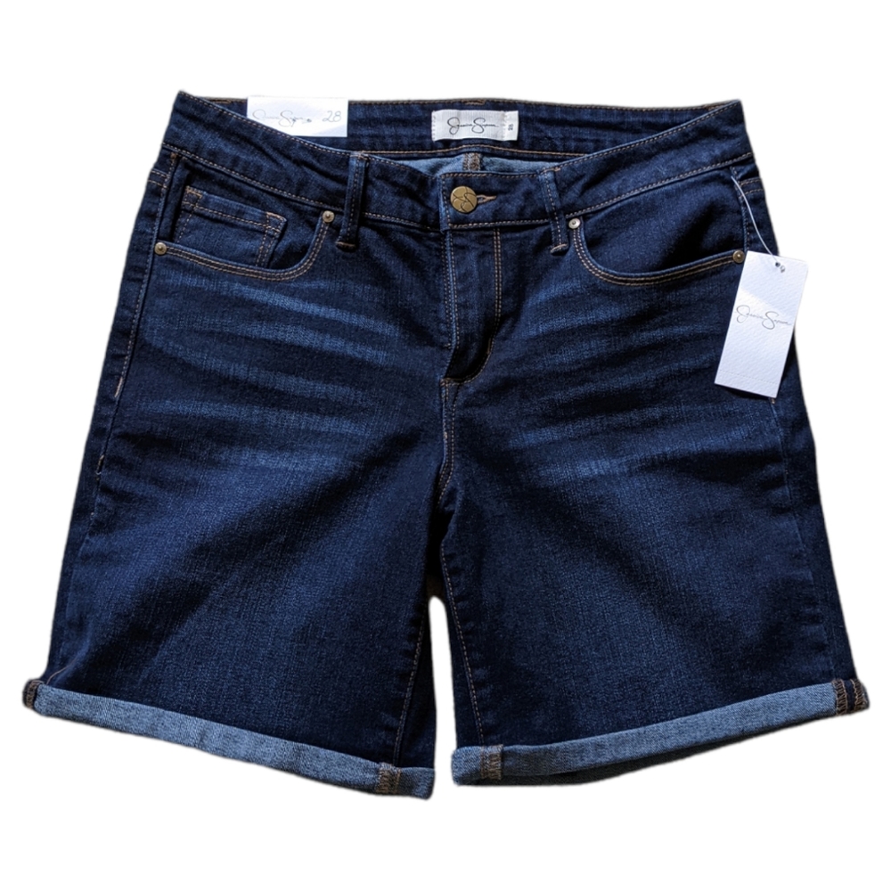 Jessica SimpsonMaxwell Bermuda Shorts NEW Size 28 Denim